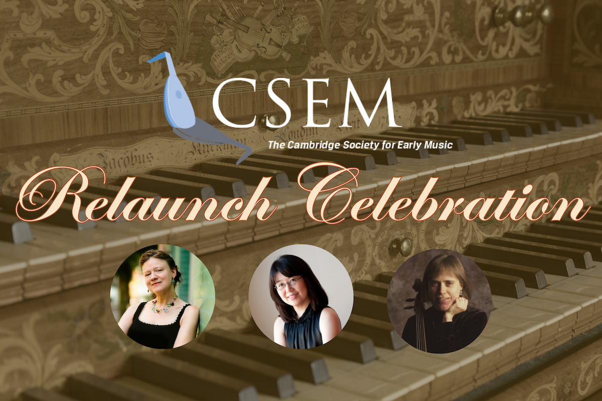 Cambridge Society for Early Music Relaunch Party